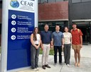 Estudante francesa contribui com projetos do CEAR durante estágio internacional