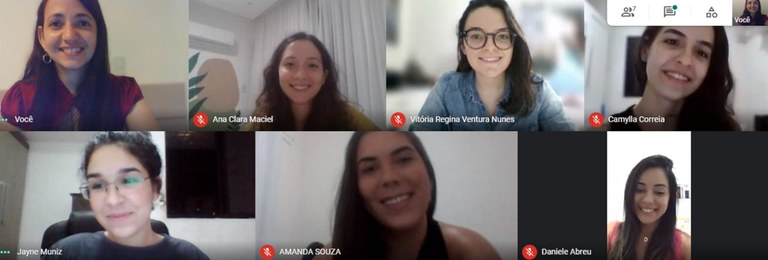 Reunião da equipe de extensão. Imagem: arquivo pessoal Reunião da equipe de extensão. Imagem: arquivo pessoal