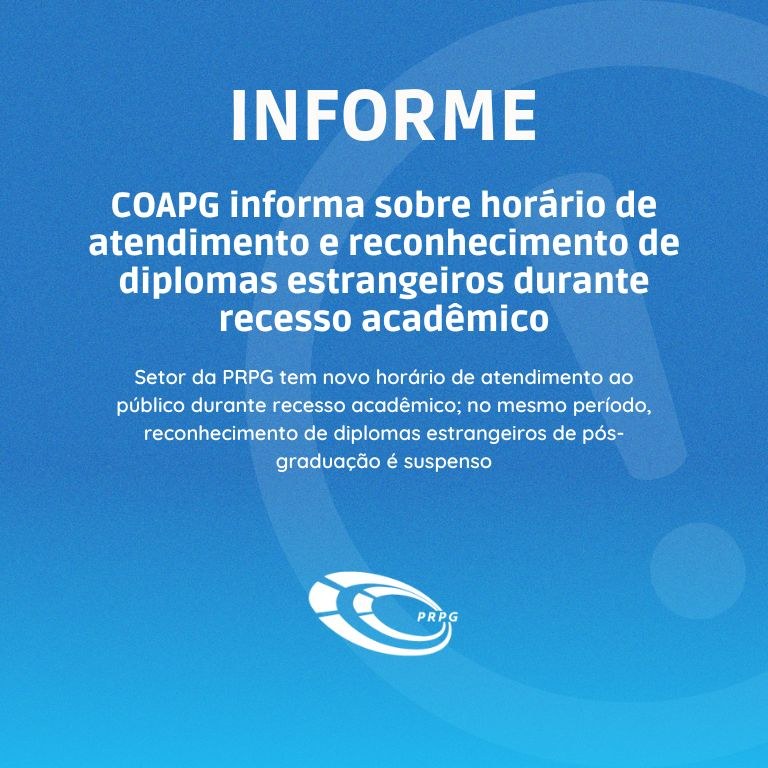 Informativo COAPG Informativo COAPG