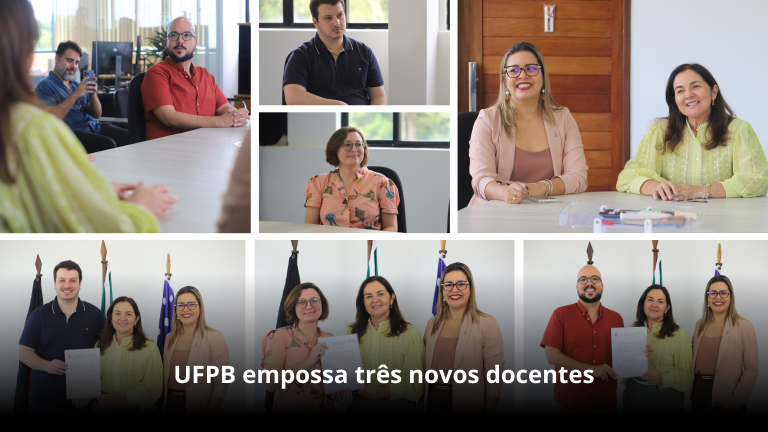 Os professores vão atuar no Campus I, em João Pessoa