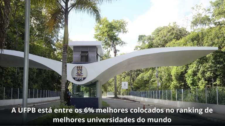 A UFPB está entre os 6% melhores colocados no ranking de melhores universidades do mundo