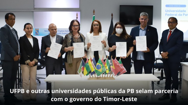 UFCG, IFPB e UEPB também assinaram o acordo de cooperação acadêmica