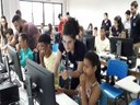 Curso de microinformática para jovens de 4 comunidades