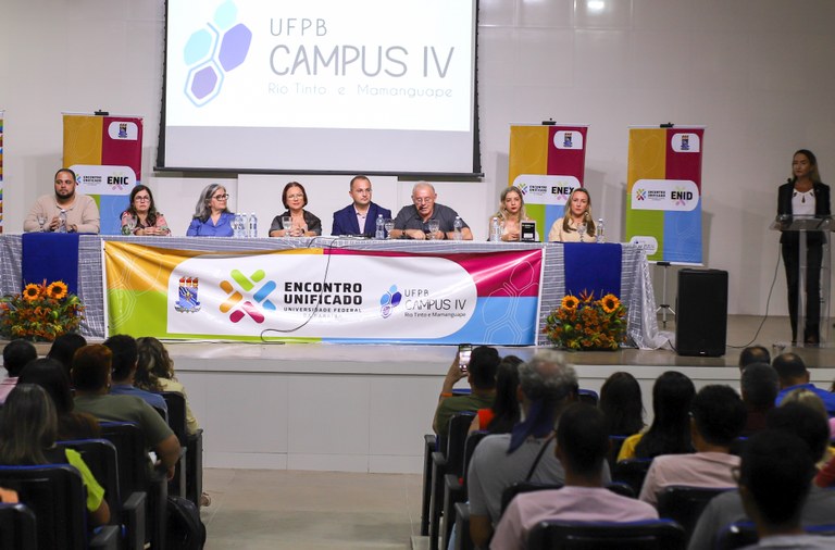 Encontro Unificado no Campus IV reforça protagonismo acadêmico da UFPB na região do Vale do Mamanguape Encontro Unificado no Campus IV reforça protagonismo acadêmico da UFPB na região do Vale do Mamanguape