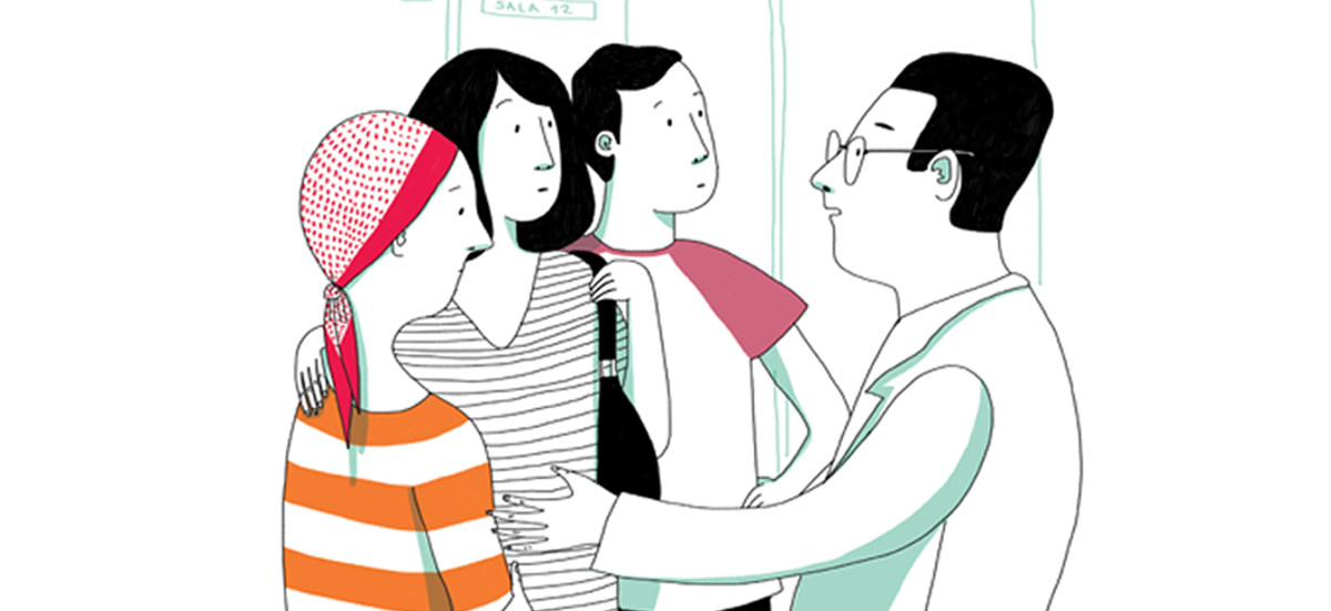 Rede de cuidados é imprescindível para adesão e sucesso no tratamento dos cânceres de mama e de próstata. Imagem: Reprodução/Veridiana Scarpelli - SAÚDE é Vital