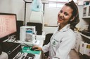 Ludmilla Christine é mestranda da Pós em Ciências Fisiológicas. Crédito: Divulgação