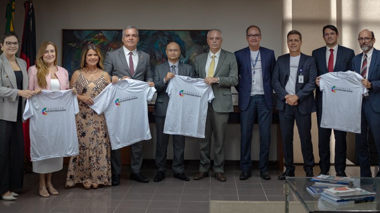 UFPB E ÓRGÃOS DO SISTEMA DE JUSTIÇA PARAIBANO CELEBRAM PROTOCOLO DE COOPERAÇÃO TÉCNICA PARA AÇÕES DE SUSTENTABILIDADE UFPB E ÓRGÃOS DO SISTEMA DE JUSTIÇA PARAIBANO CELEBRAM PROTOCOLO DE COOPERAÇÃO TÉCNICA PARA AÇÕES DE SUSTENTABILIDADE