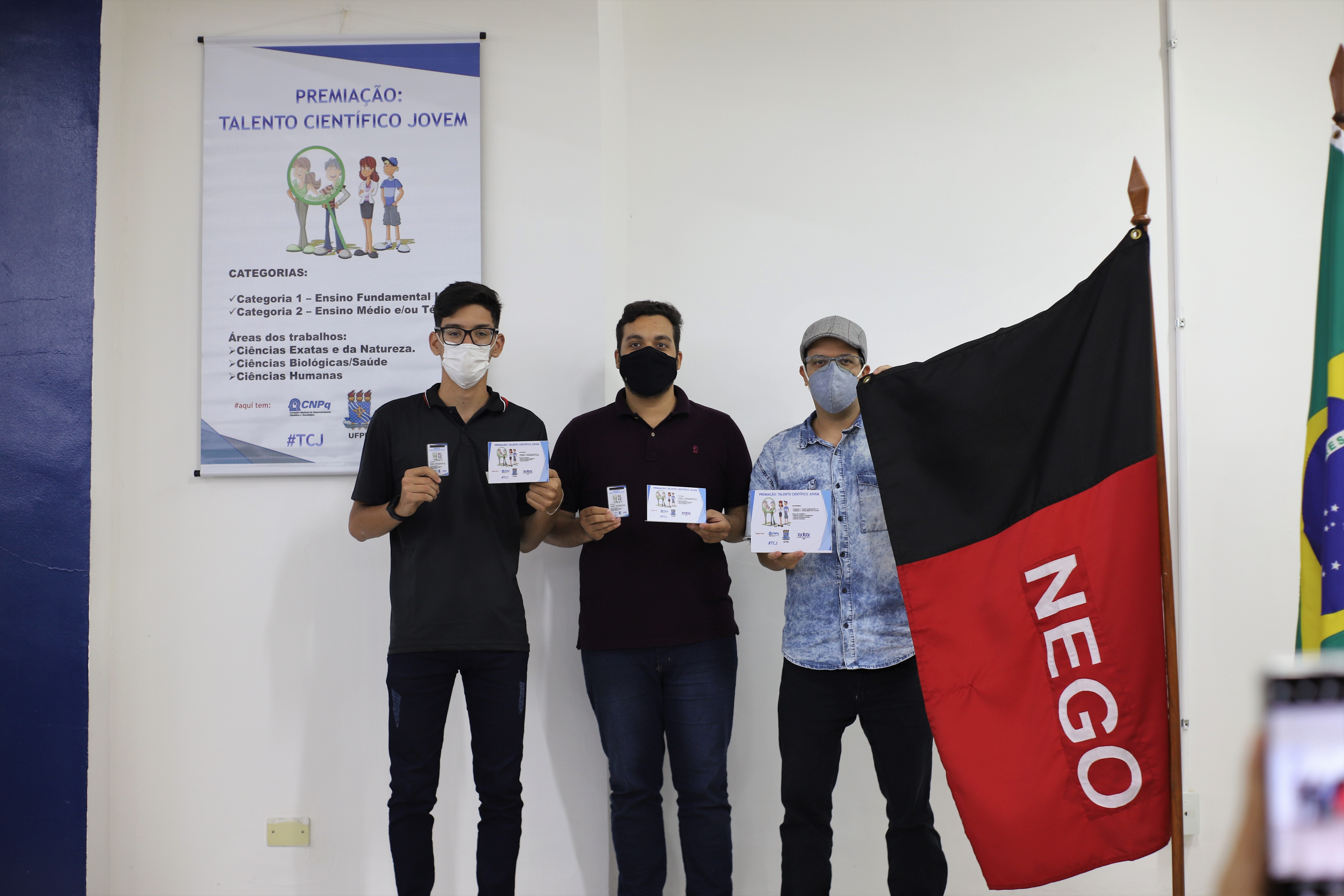 UFPB PREMIA ALUNOS E PROFESSORES NA 8ª EDIÇÃO DO TALENTO CIENTÍFICO JOVEM Foto: Giovanna Alves